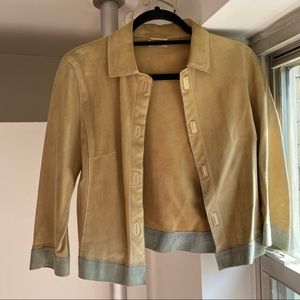 Philosophy di Alberta Ferretti Suede Jacket